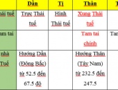 CÁC TUỔI PHẠM THÁI TUẾ VÀ TAM TAI NĂM NHÂM DẦN 2022